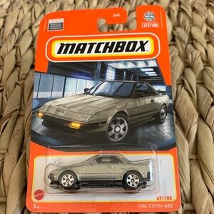 1984 Toyota MR2 Matchbox 1980s 80 Car New 2024 Closed HeadLights Diecast Mattel